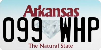 AR license plate 099WHP