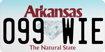 AR license plate 099WIE