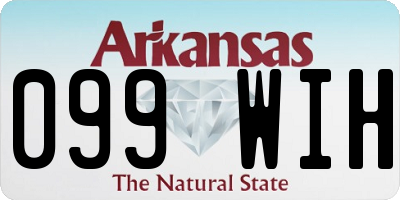 AR license plate 099WIH