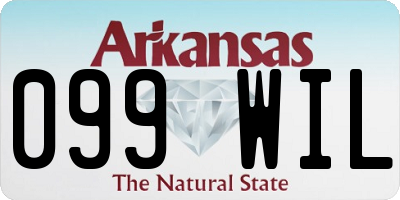 AR license plate 099WIL