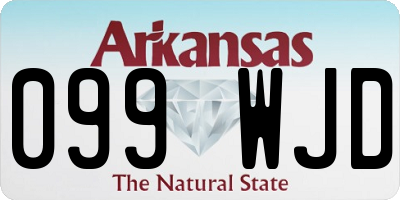 AR license plate 099WJD