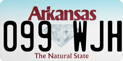 AR license plate 099WJH