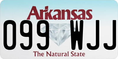 AR license plate 099WJJ