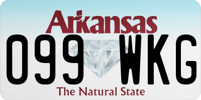 AR license plate 099WKG