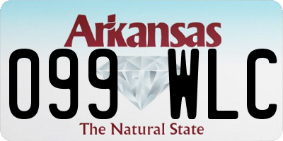 AR license plate 099WLC
