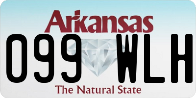 AR license plate 099WLH