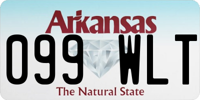 AR license plate 099WLT