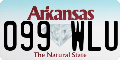 AR license plate 099WLU
