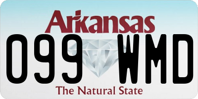AR license plate 099WMD