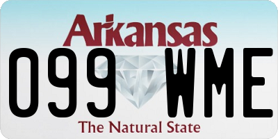 AR license plate 099WME