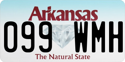 AR license plate 099WMH