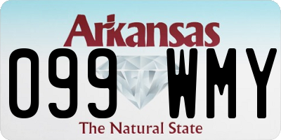 AR license plate 099WMY