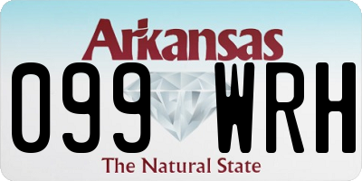 AR license plate 099WRH