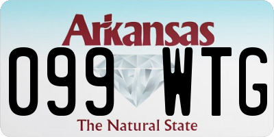AR license plate 099WTG