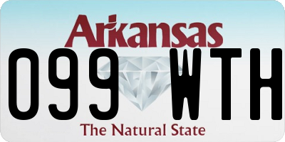 AR license plate 099WTH