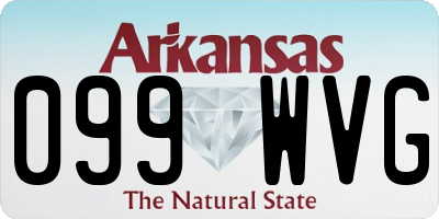 AR license plate 099WVG