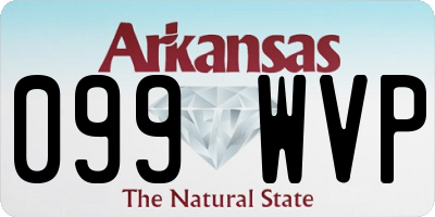 AR license plate 099WVP
