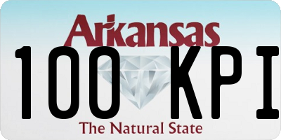 AR license plate 100KPI