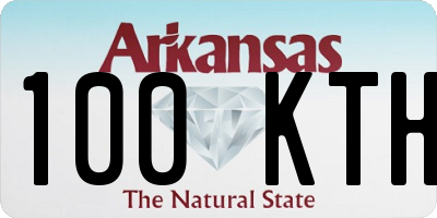 AR license plate 100KTH