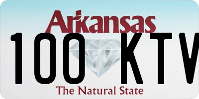 AR license plate 100KTV