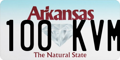 AR license plate 100KVM