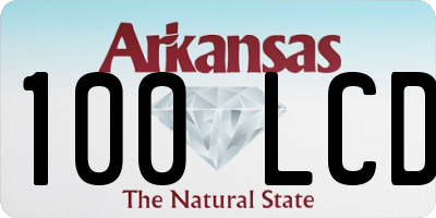 AR license plate 100LCD