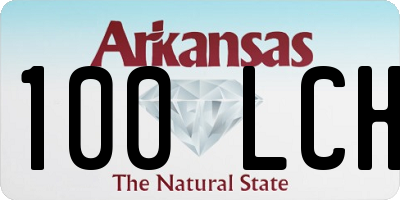 AR license plate 100LCH