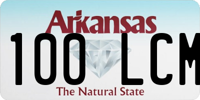 AR license plate 100LCM