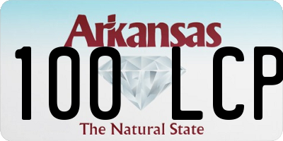 AR license plate 100LCP