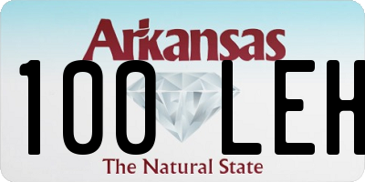 AR license plate 100LEH