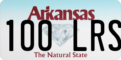 AR license plate 100LRS