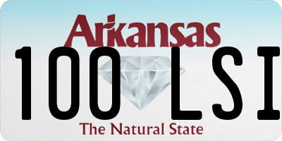 AR license plate 100LSI