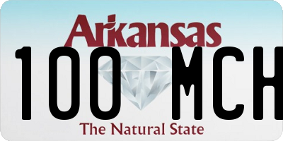 AR license plate 100MCH