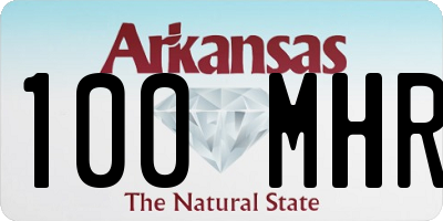 AR license plate 100MHR