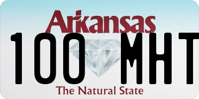AR license plate 100MHT