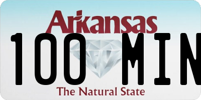 AR license plate 100MIN