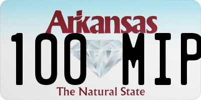AR license plate 100MIP