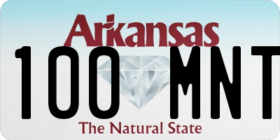 AR license plate 100MNT