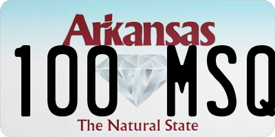 AR license plate 100MSQ