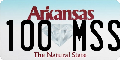 AR license plate 100MSS