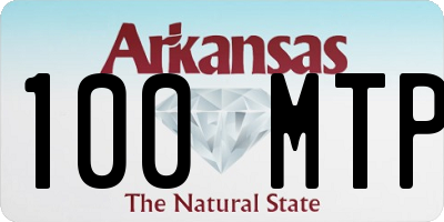 AR license plate 100MTP