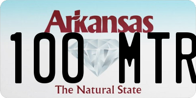 AR license plate 100MTR