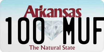 AR license plate 100MUF