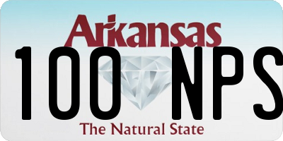 AR license plate 100NPS