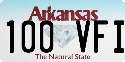 AR license plate 100VFI