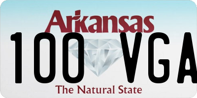AR license plate 100VGA