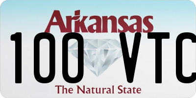 AR license plate 100VTC