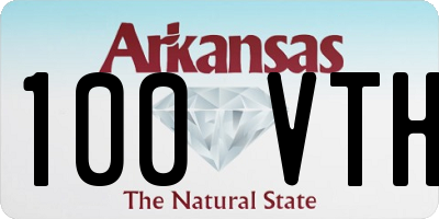 AR license plate 100VTH