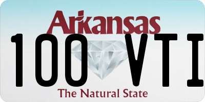 AR license plate 100VTI