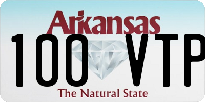 AR license plate 100VTP